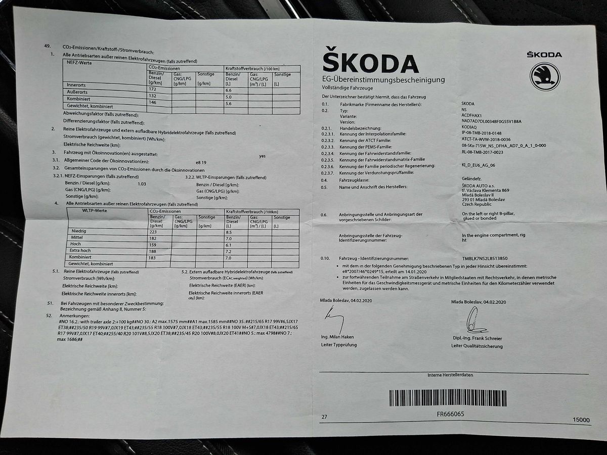 Skoda Kodiaq d'occasion