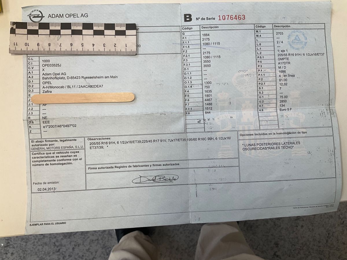 Opel Zafira d'occasion