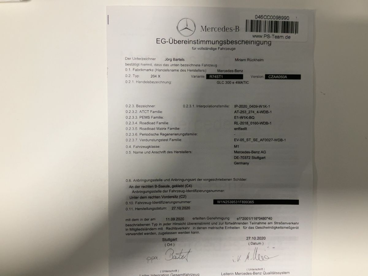 Mercedes-Benz GLC-Klasse d'occasion