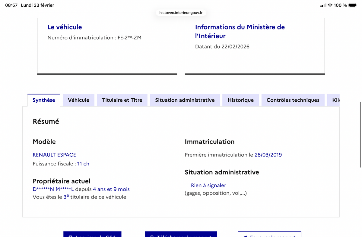 Renault Espace d'occasion