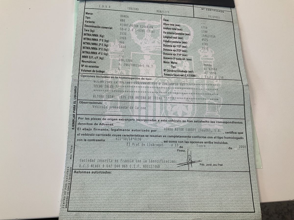 Honda CR-V 2.0 VTEC EX