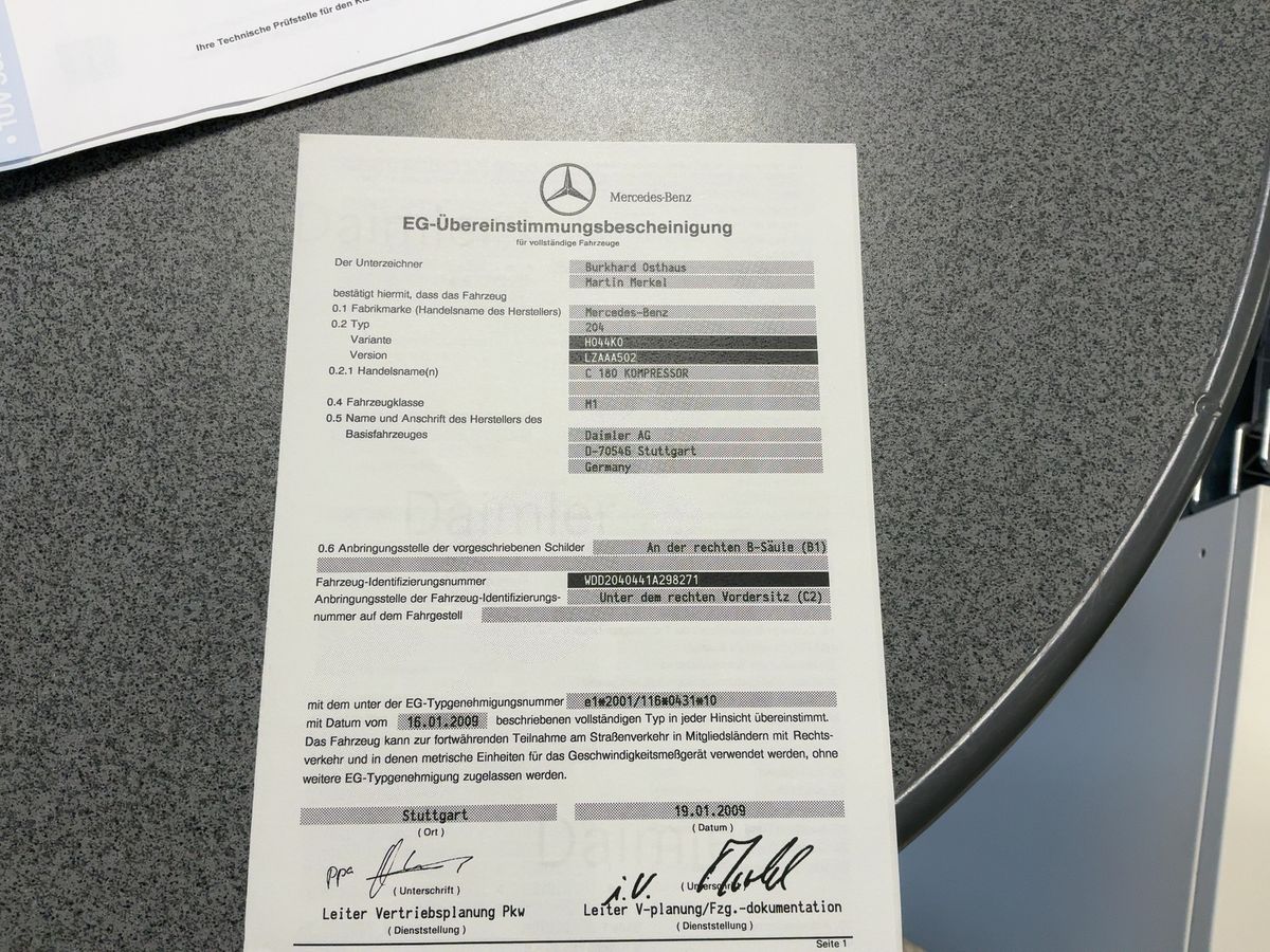 Mercedes-Benz C-Klasse d'occasion