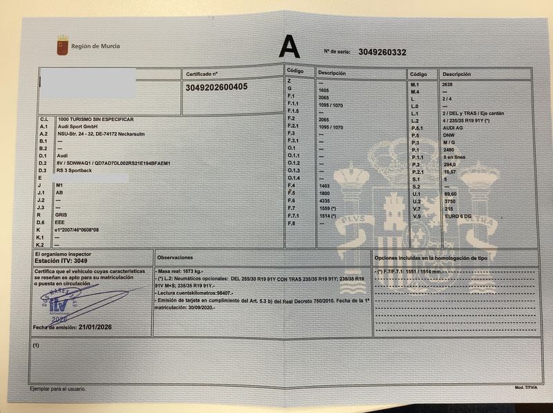 Audi RS 3 Sportback 2.5 TFSI quattro — zdjęcie 16