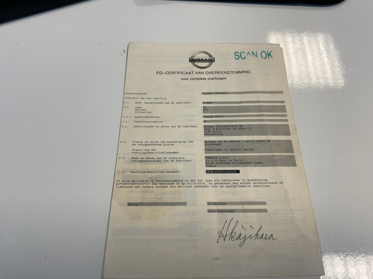 Nissan NV400 d'occasion