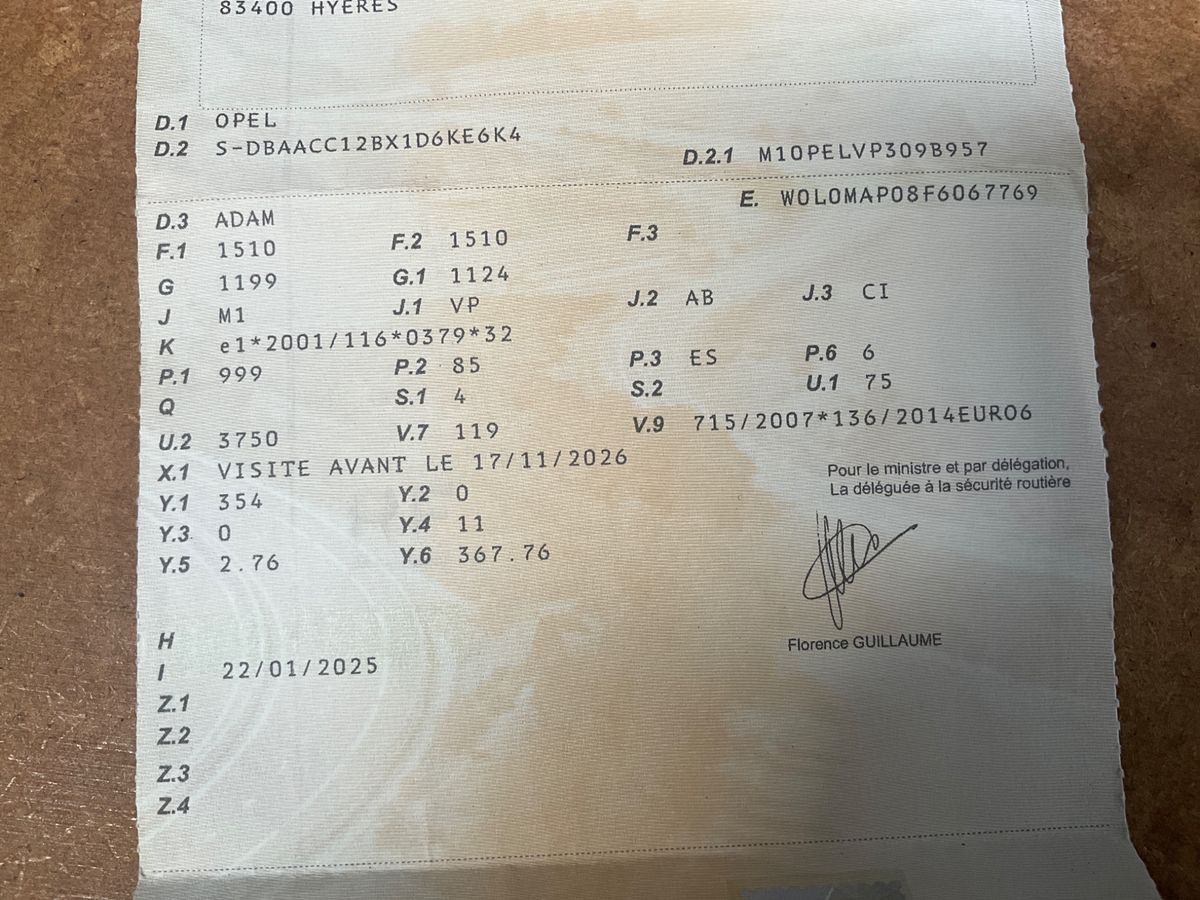 Opel Adam d'occasion