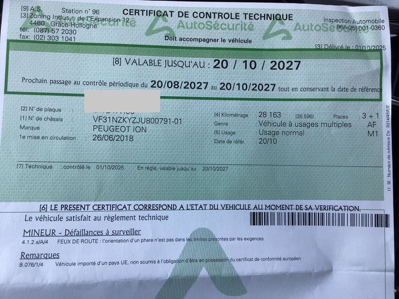 Peugeot iOn
