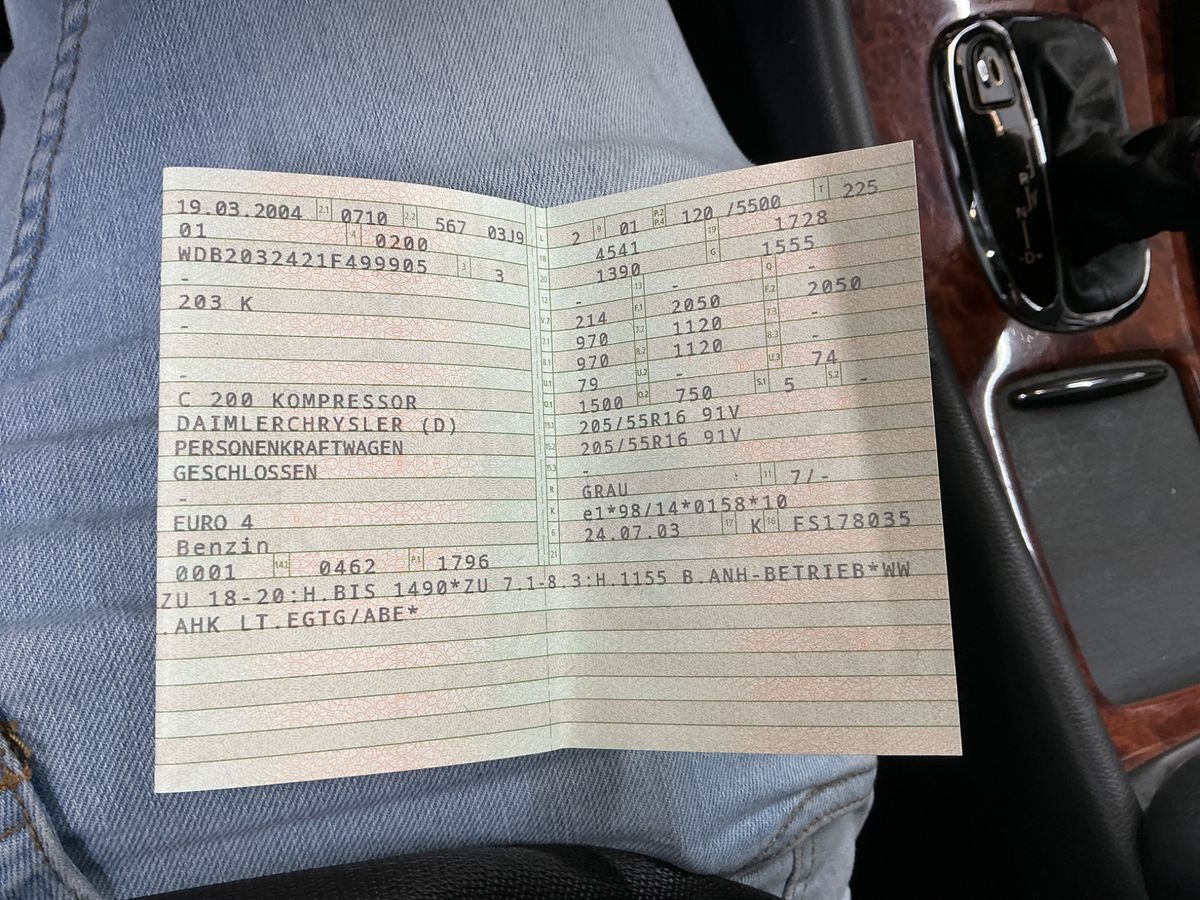 Mercedes-Benz C-Klasse C 200 Kompressor T Classic