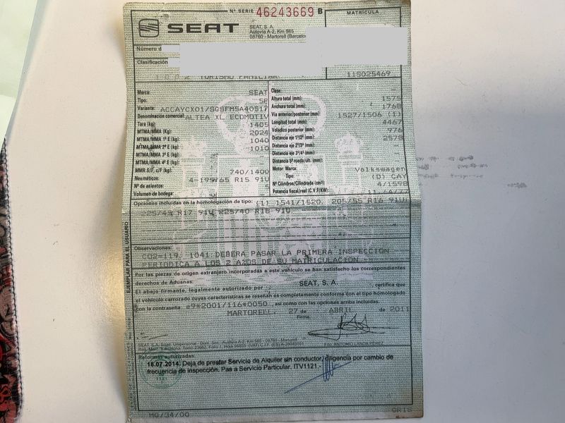 Seat Altea 1.6 TDI Reference Ecomotive — zdjęcie 16