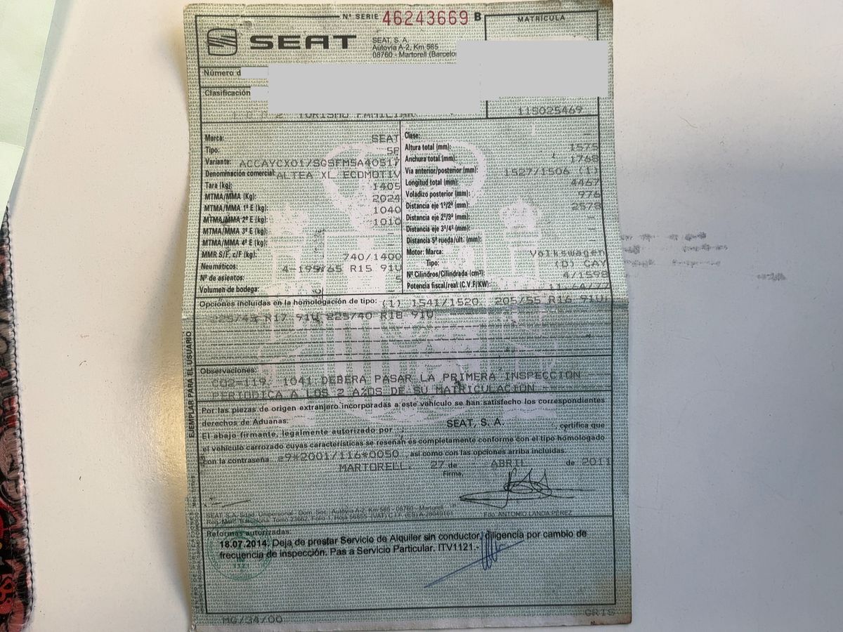 Seat Altea d'occasion