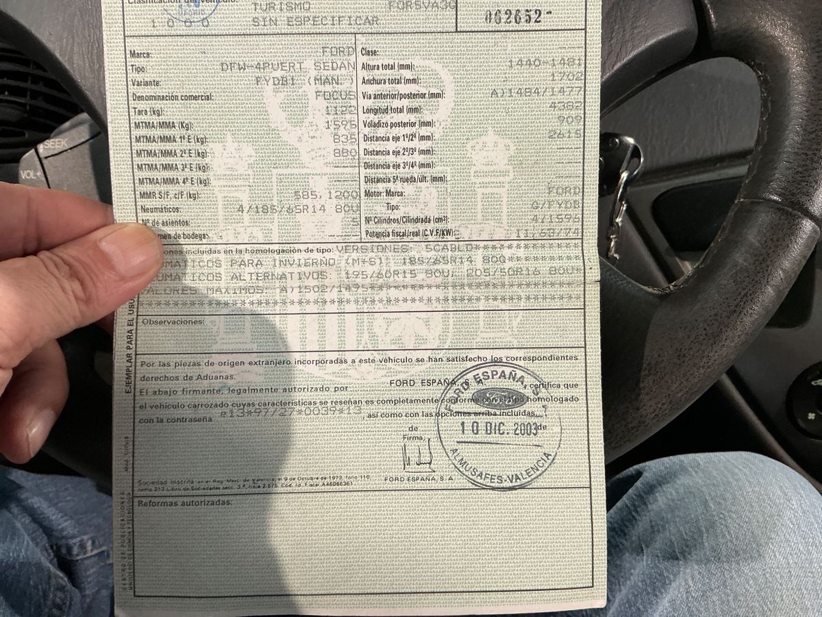 Ford Focus 1.6 Ambiente