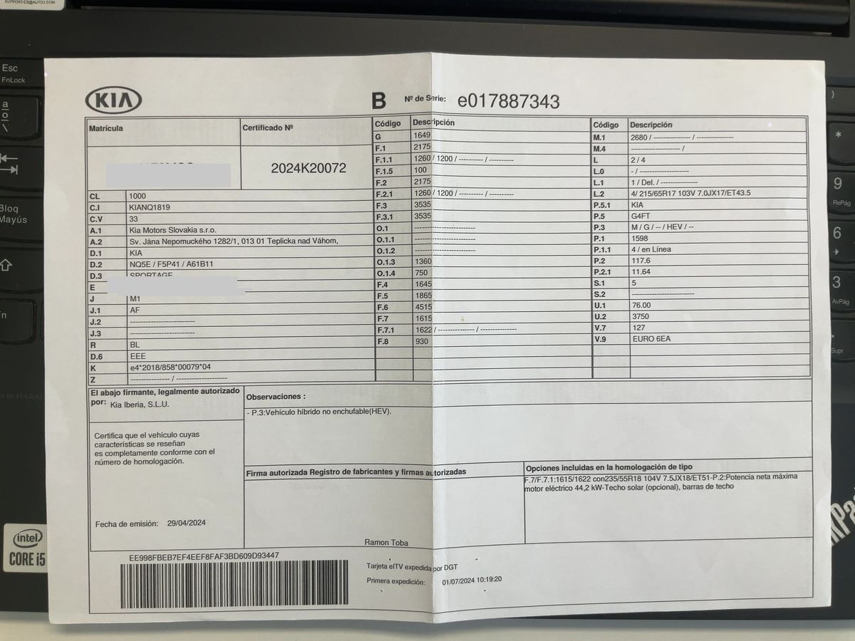 Kia Sportage d'occasion