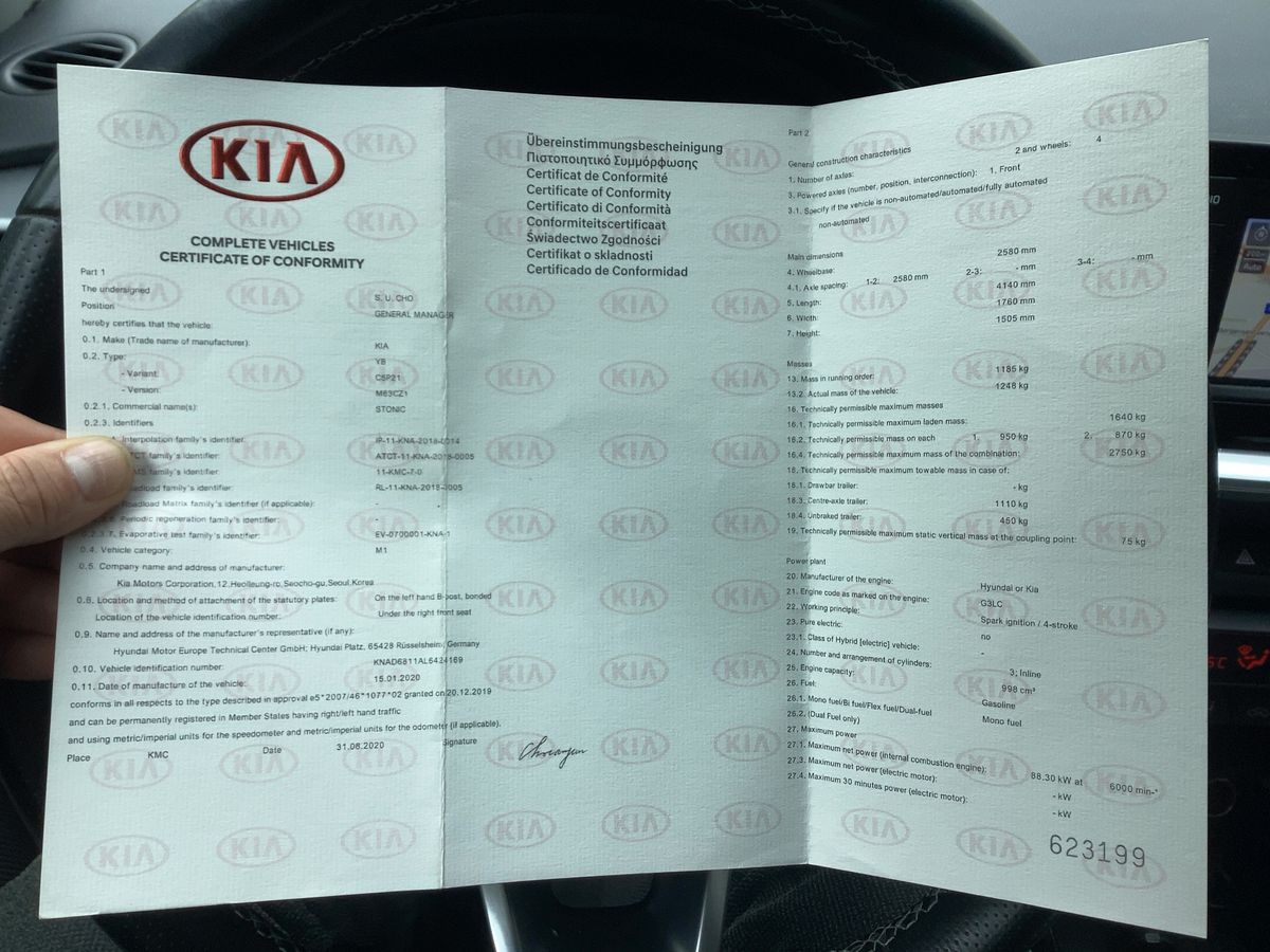 Kia Stonic d'occasion