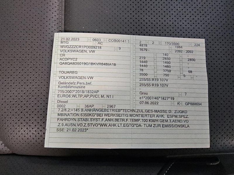 Volkswagen Touareg 3.0 V6 TDI R-Line 4Motion — zdjęcie 20