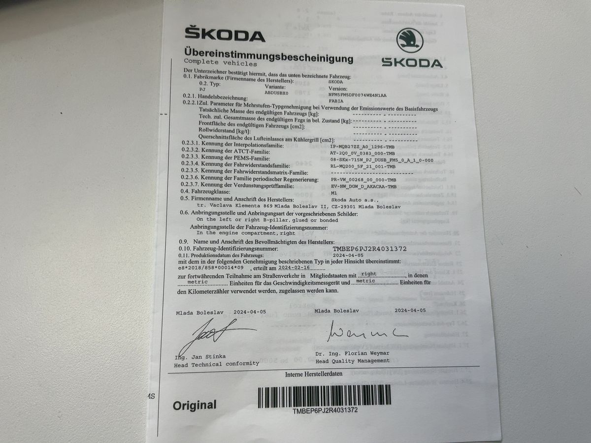 Skoda Fabia d'occasion