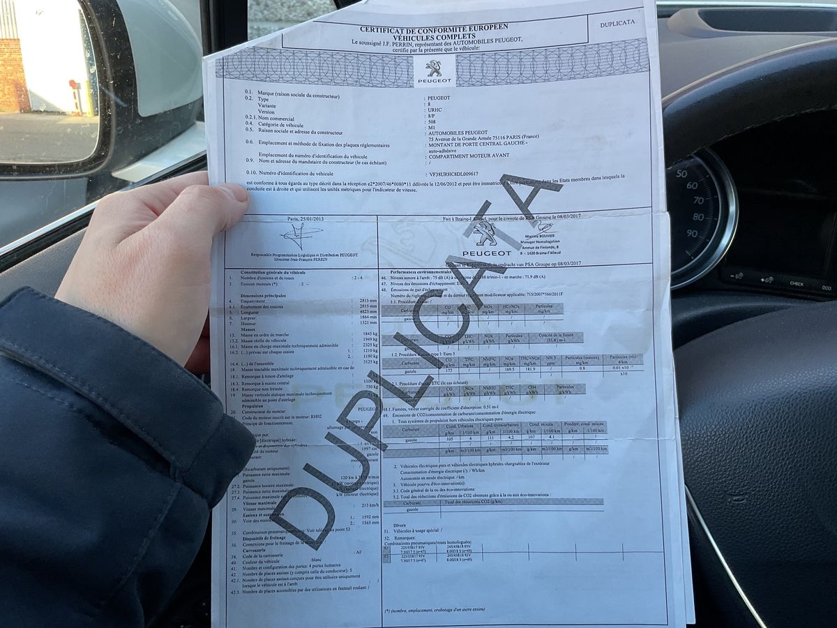 Peugeot 508 d'occasion