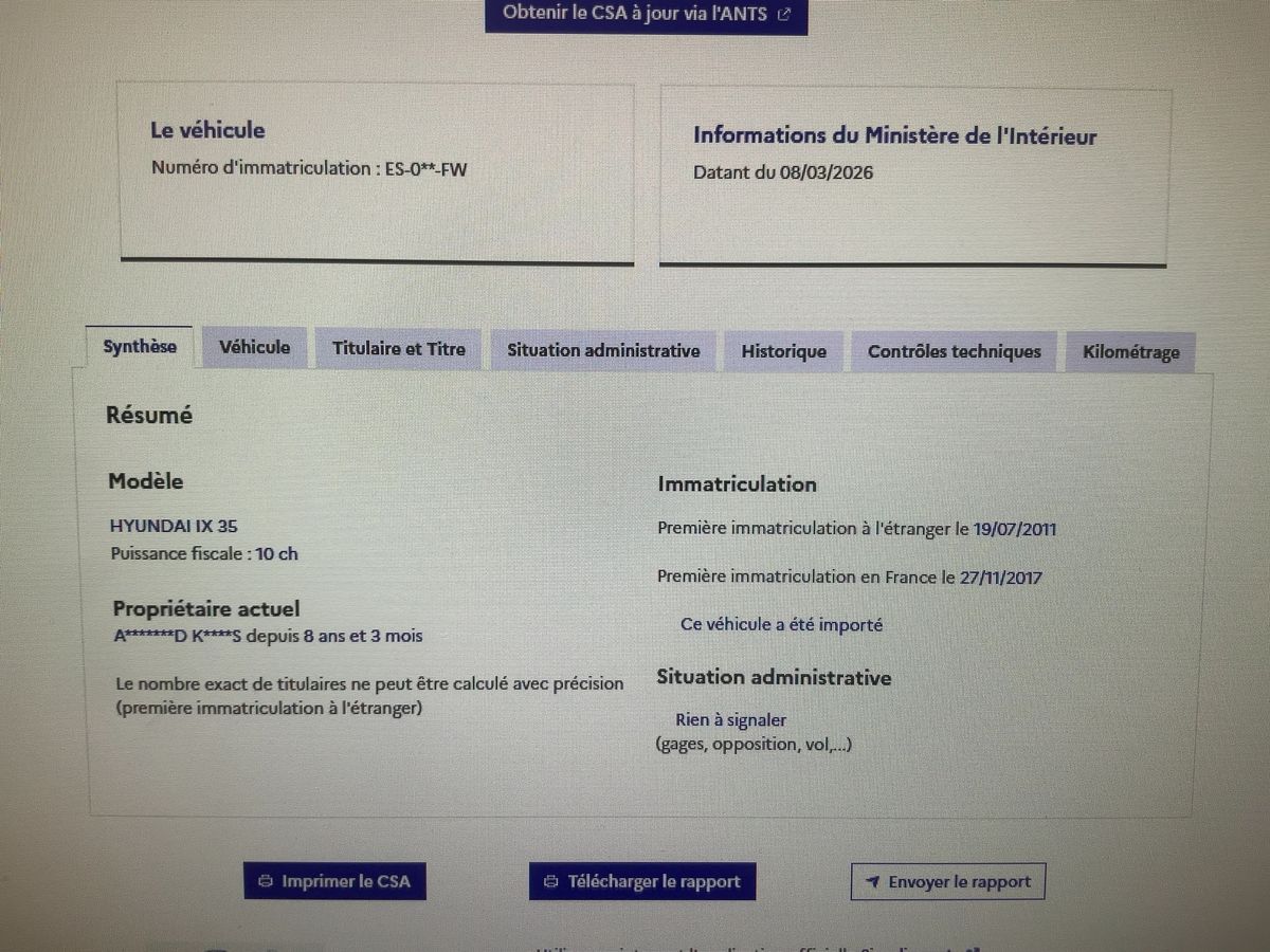 Hyundai ix35 d'occasion