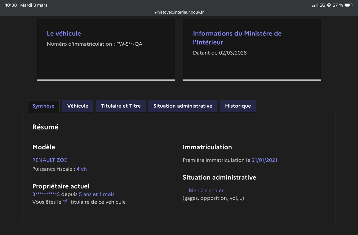 Renault Zoe d'occasion