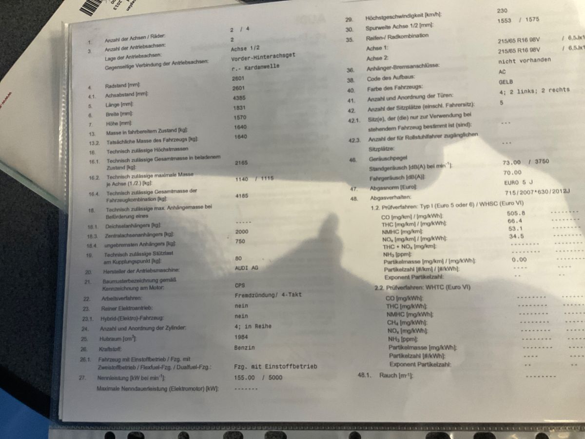 Audi Q3 2.0 TFSI quattro