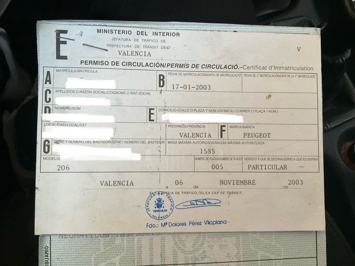 Peugeot 206 2.0 HDi Play Station 2