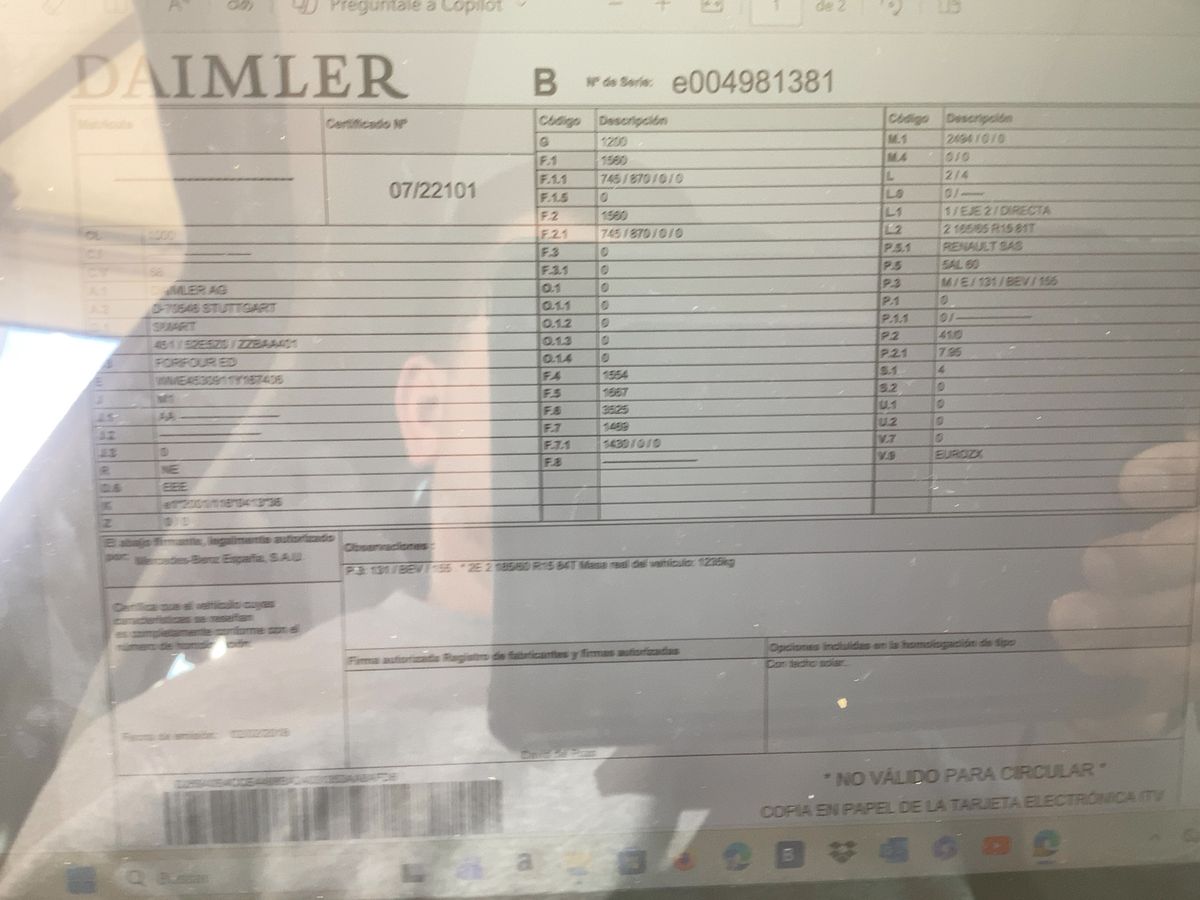 Smart forfour d'occasion