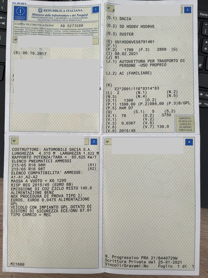 Dacia Duster d'occasion