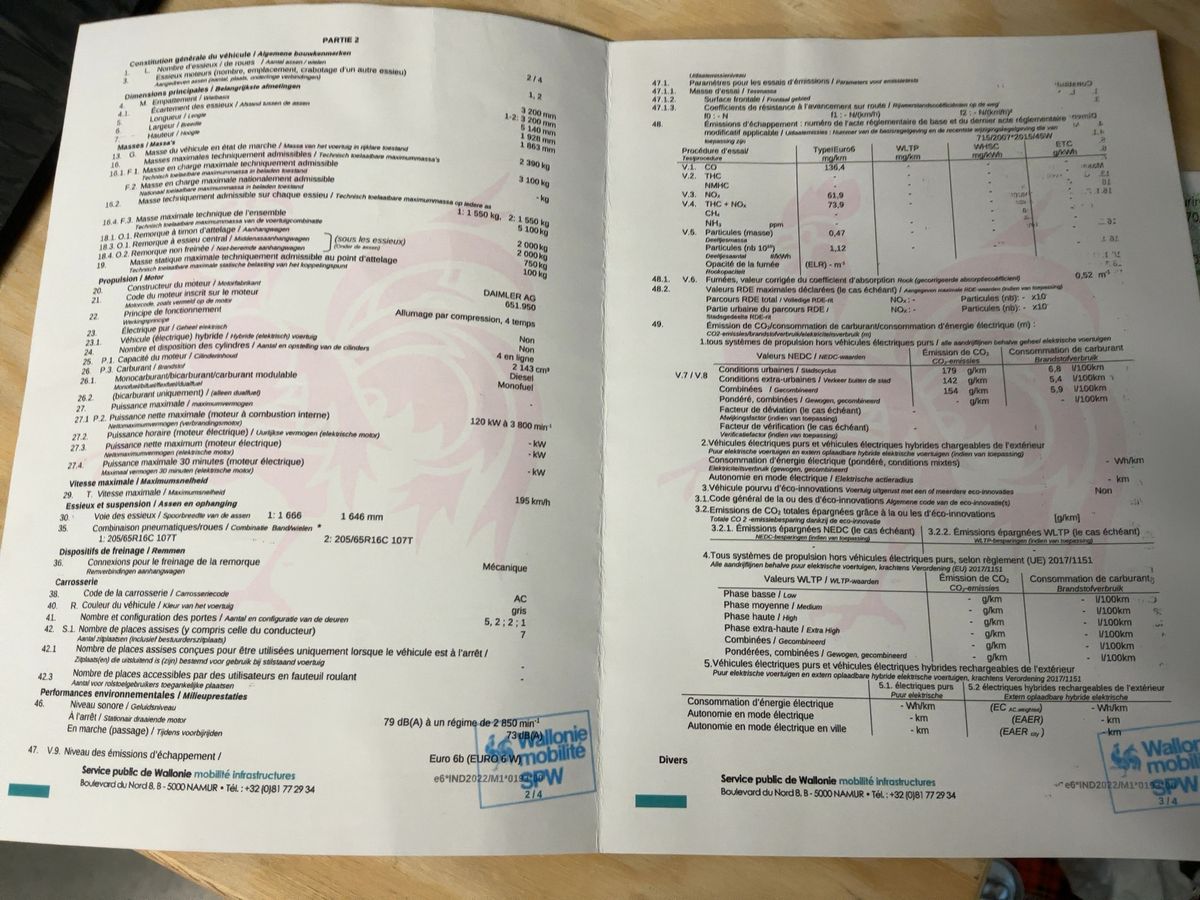 Mercedes-Benz V-Klasse d'occasion