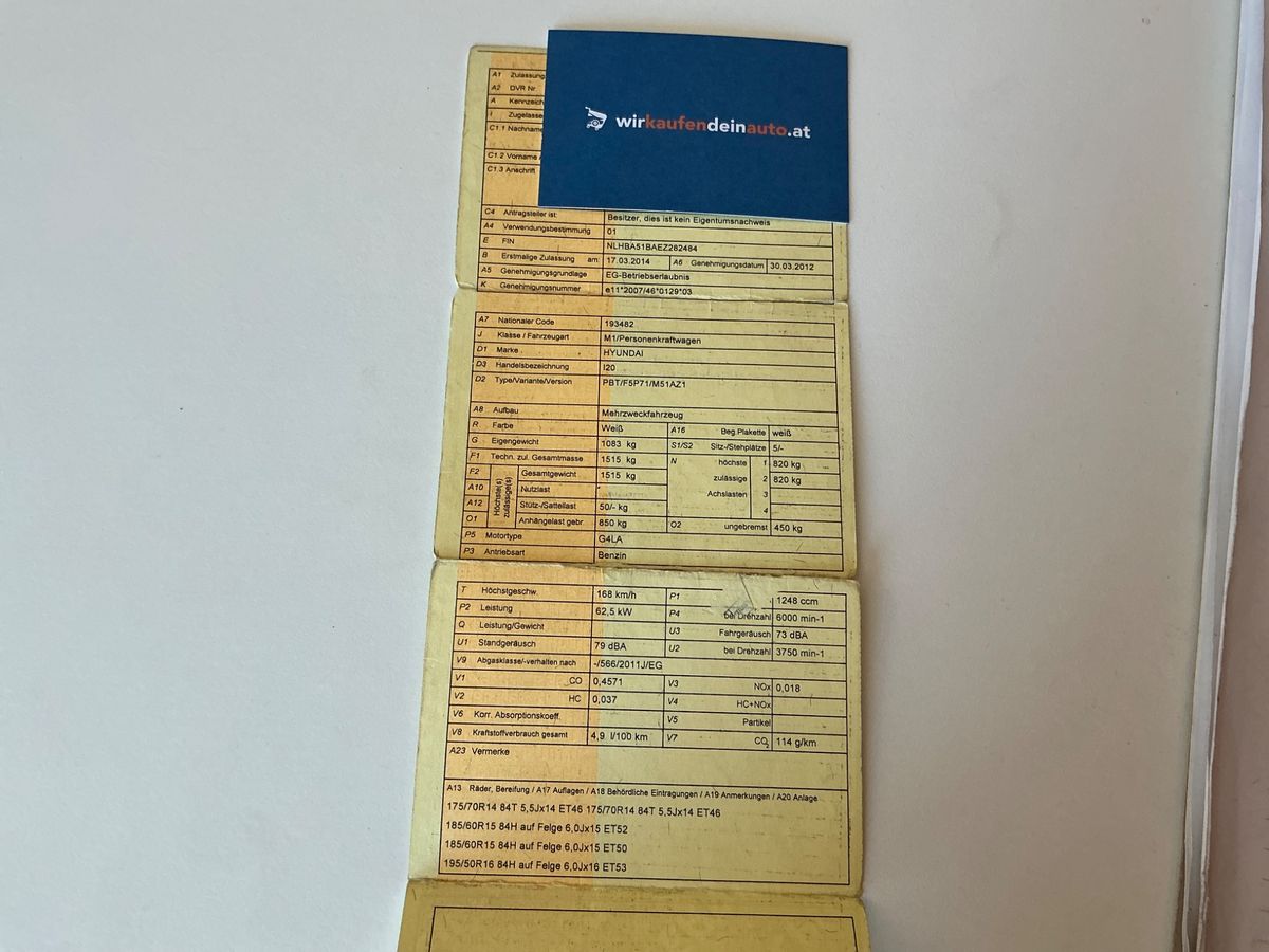 Hyundai i20 d'occasion