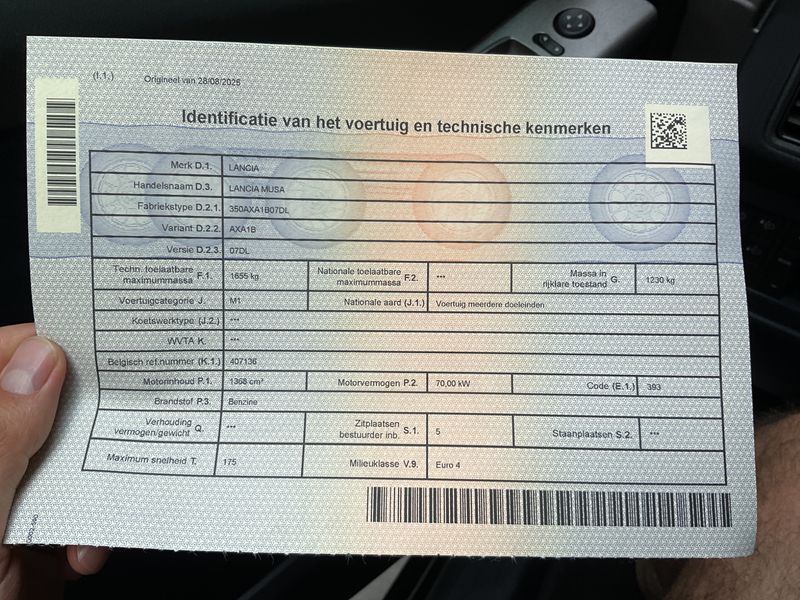 Lancia Musa 1.4 Platino — zdjęcie 5