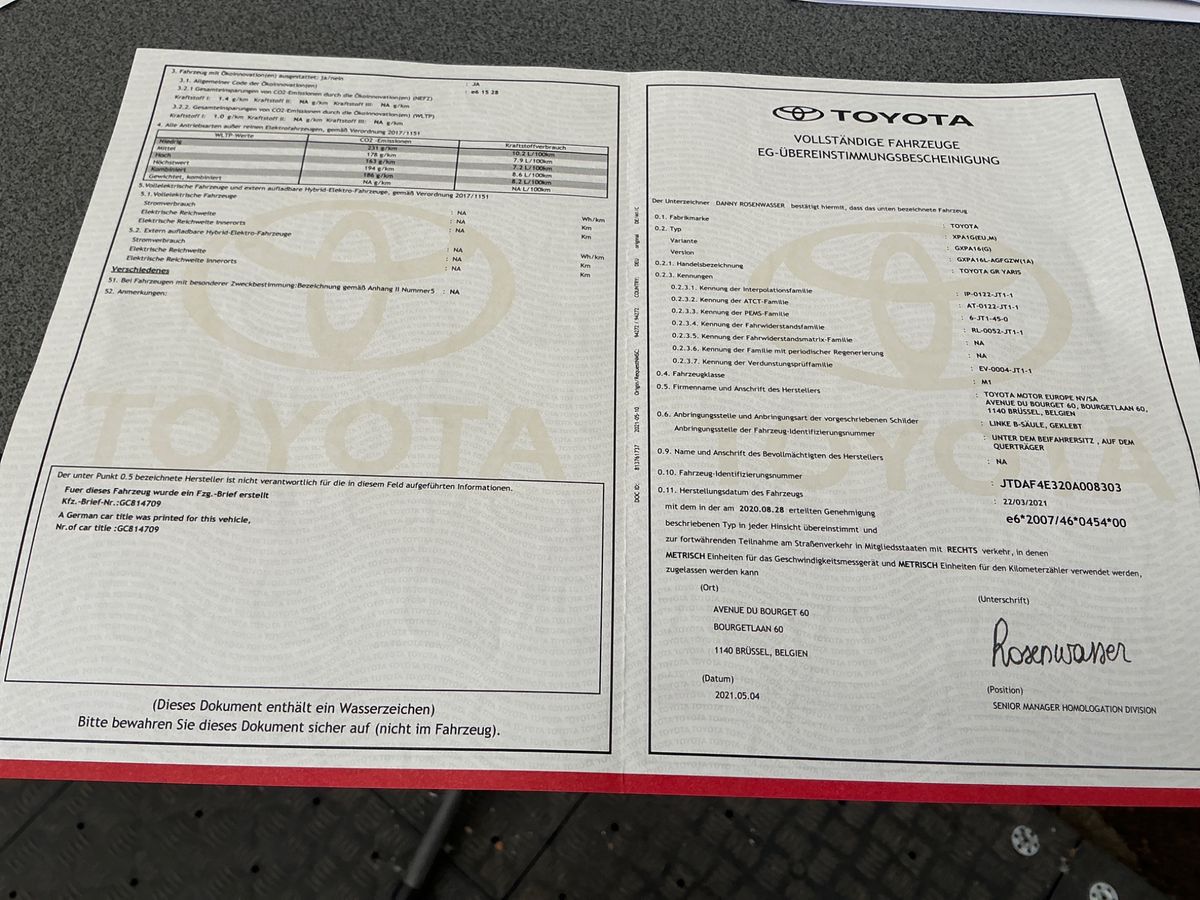 Toyota Yaris 1.6 Turbo GR