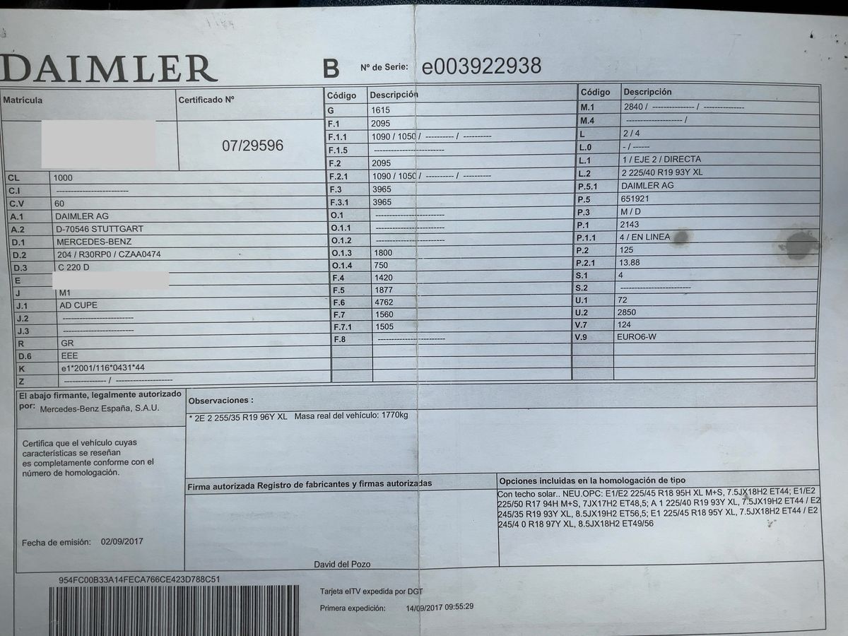 Mercedes-Benz C-Klasse d'occasion