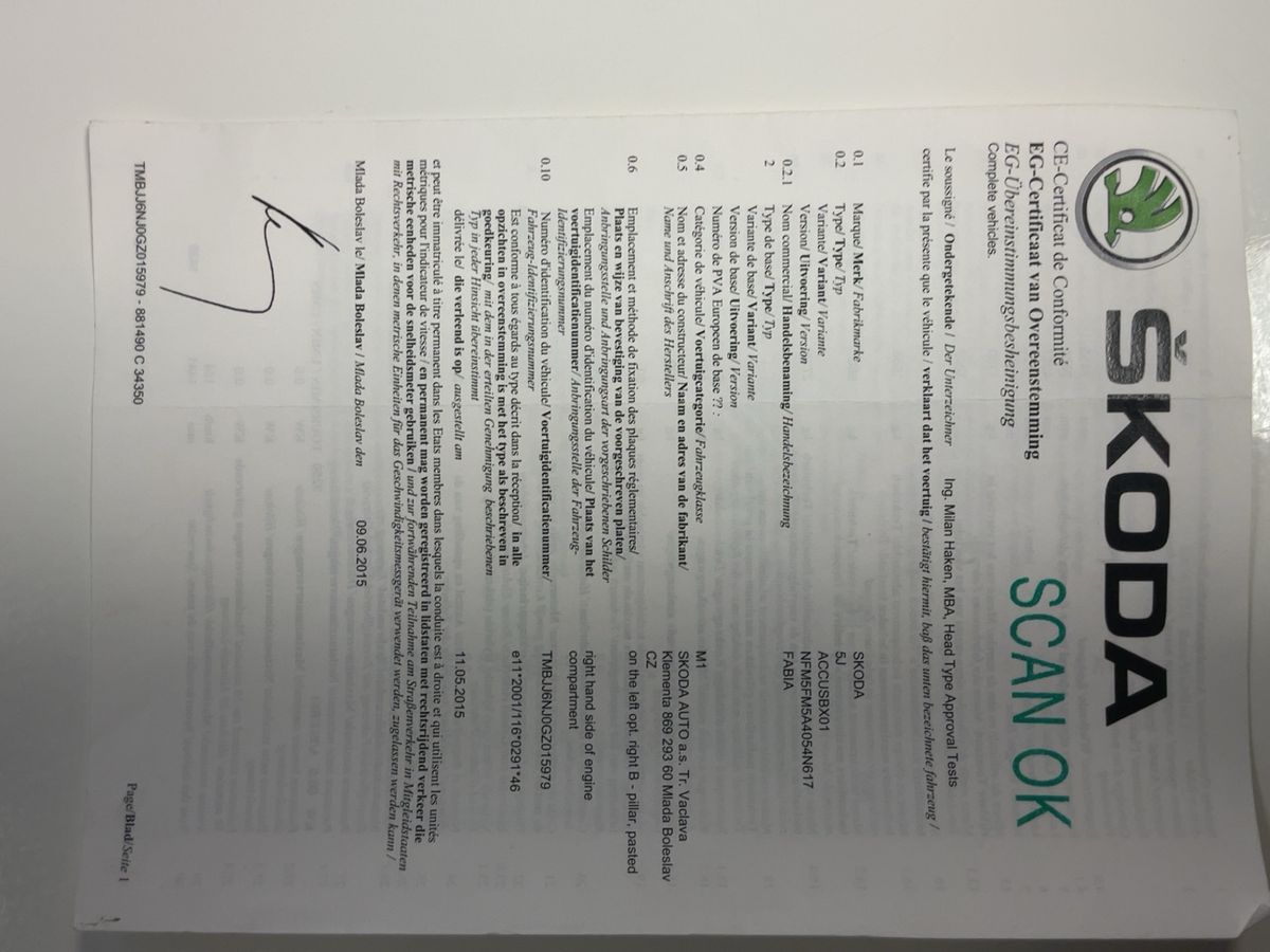 Skoda Fabia d'occasion