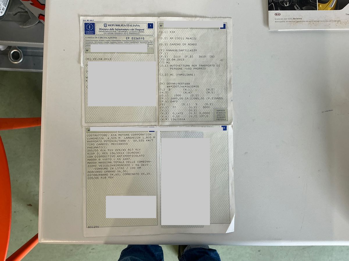 Kia Carens d'occasion