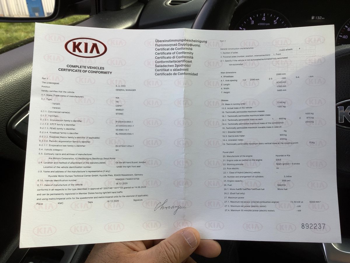 Kia Stonic d'occasion