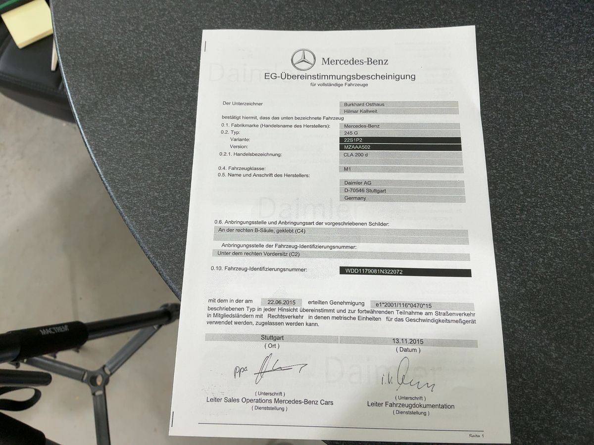 Mercedes-Benz CLA-Klasse d'occasion