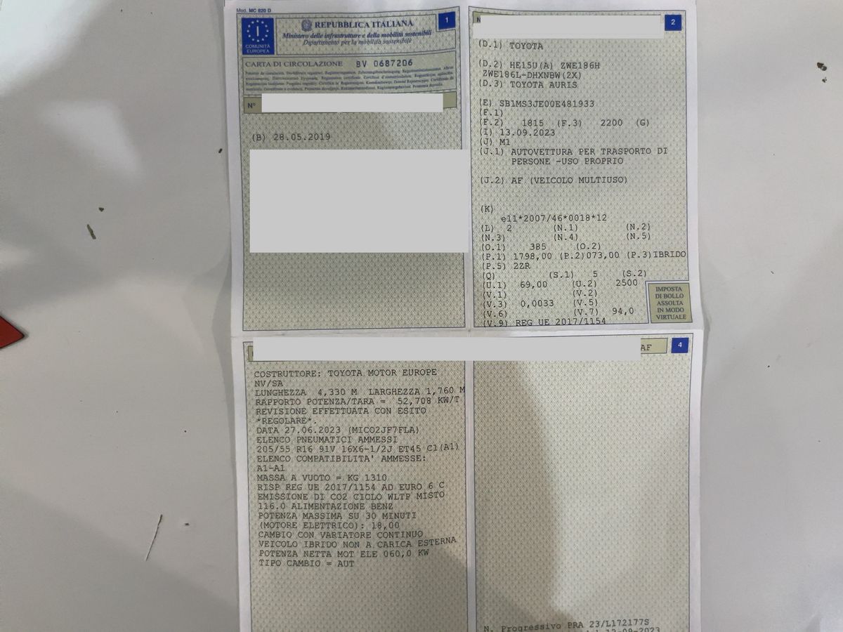 Toyota Auris d'occasion