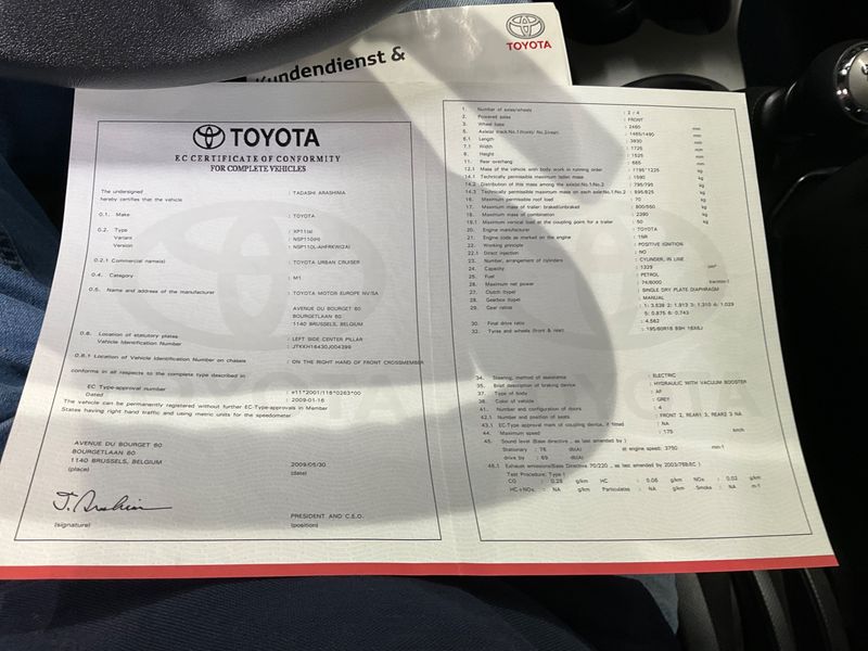 Toyota Urban Cruiser 1.33 Dual VVT-i — zdjęcie 6