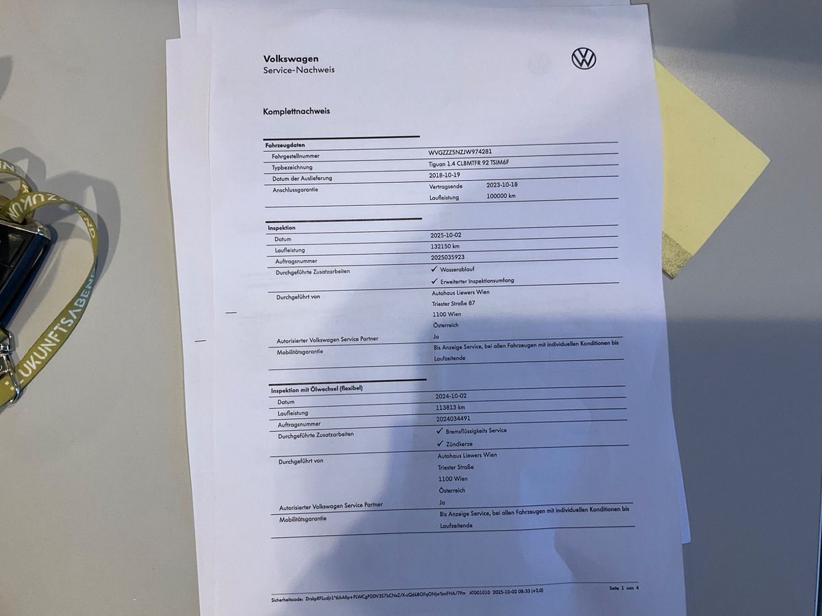 Volkswagen Tiguan 2018 — photo 32
