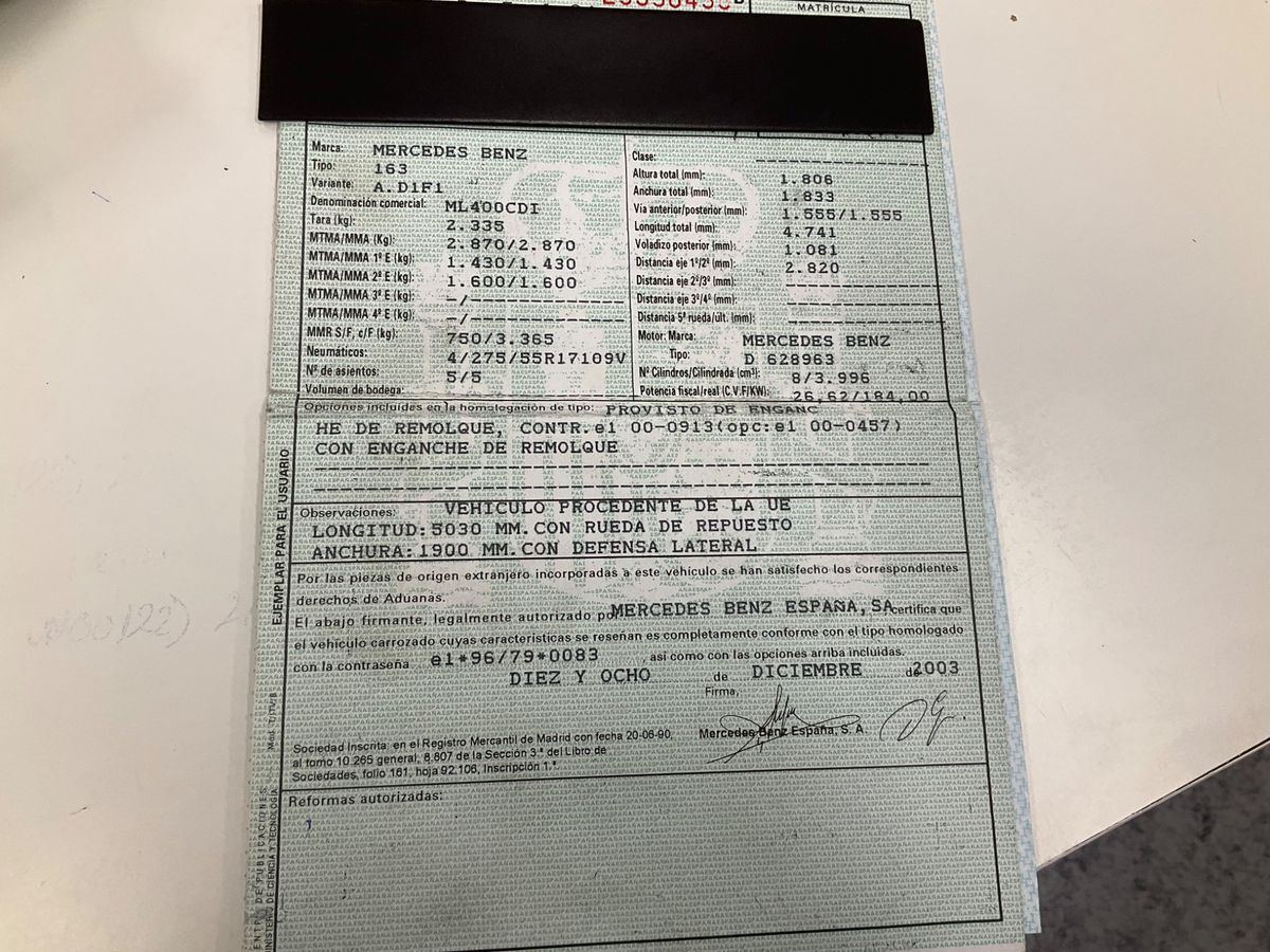 Mercedes-Benz M-Klasse ML 400 CDI