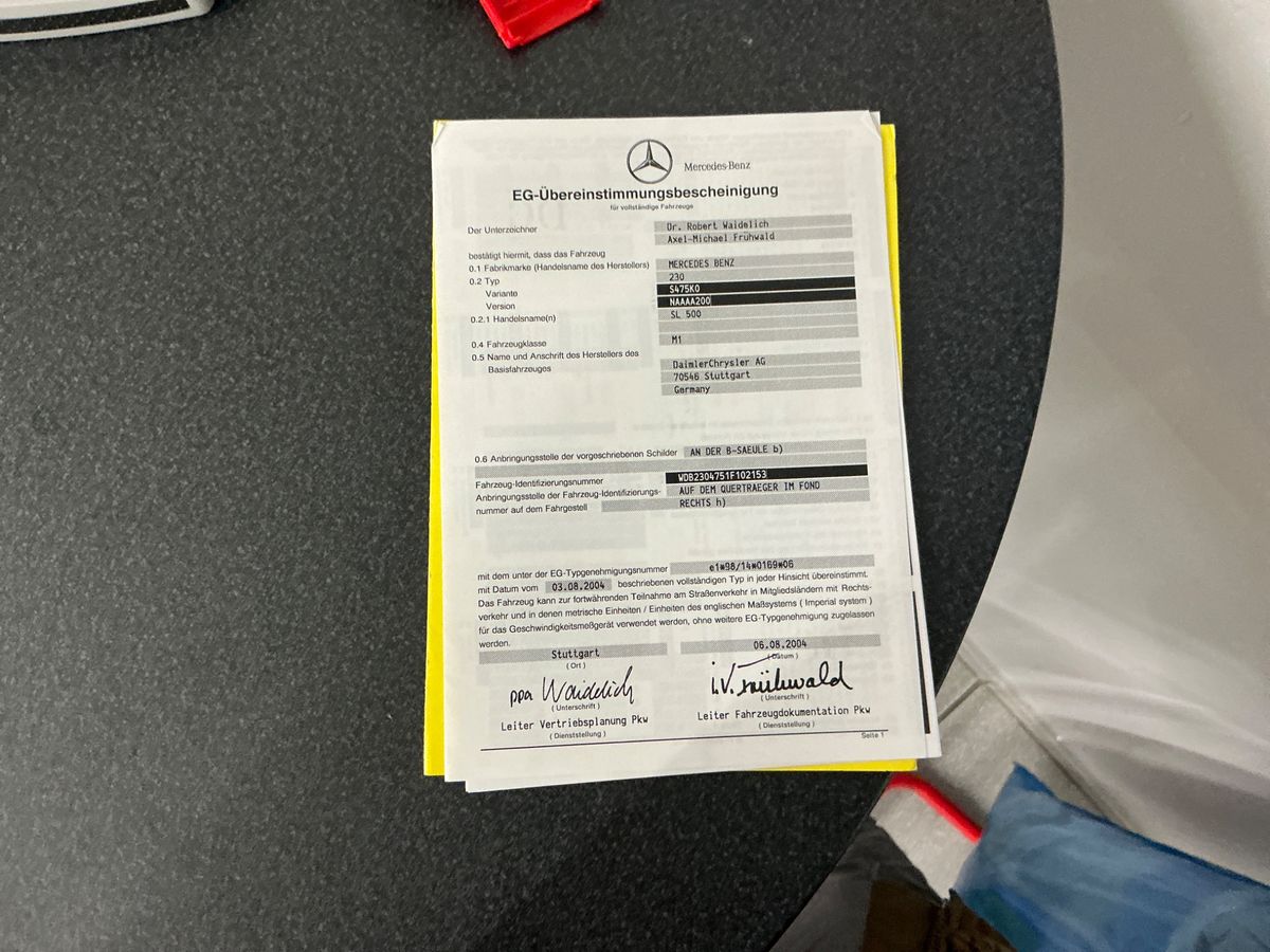 Mercedes-Benz SL-Klasse d'occasion