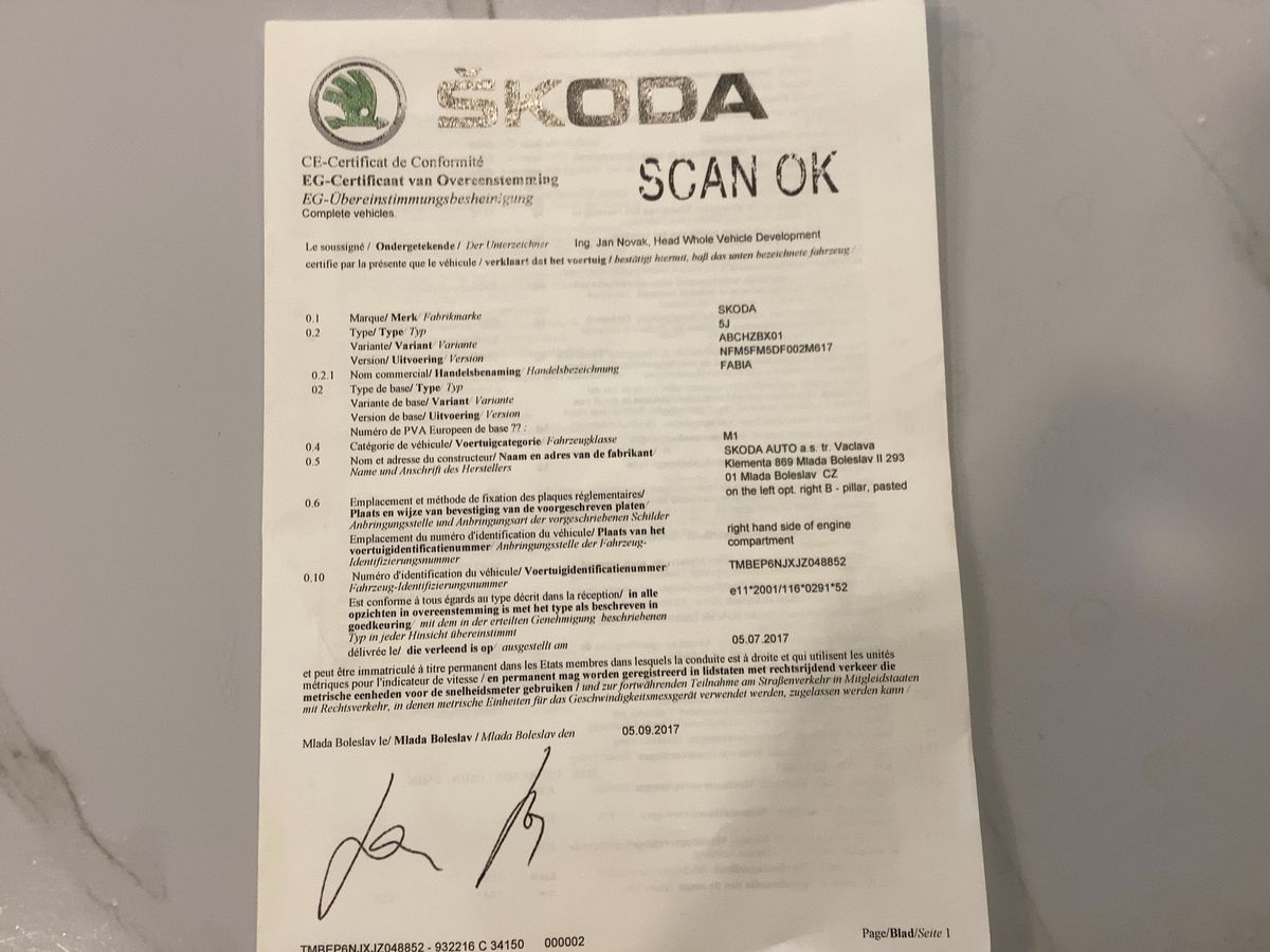 Skoda Fabia d'occasion