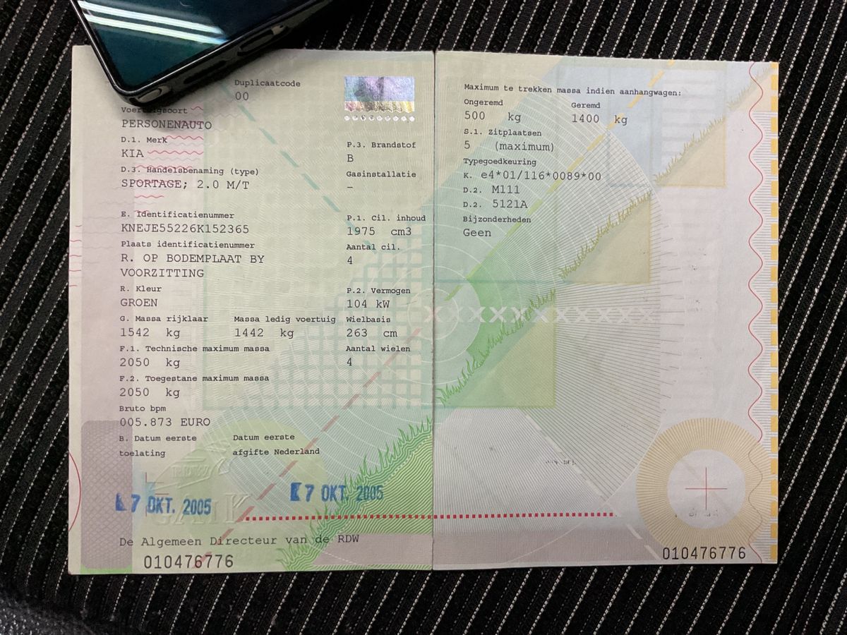 Kia Sportage 2.0 Active 2WD