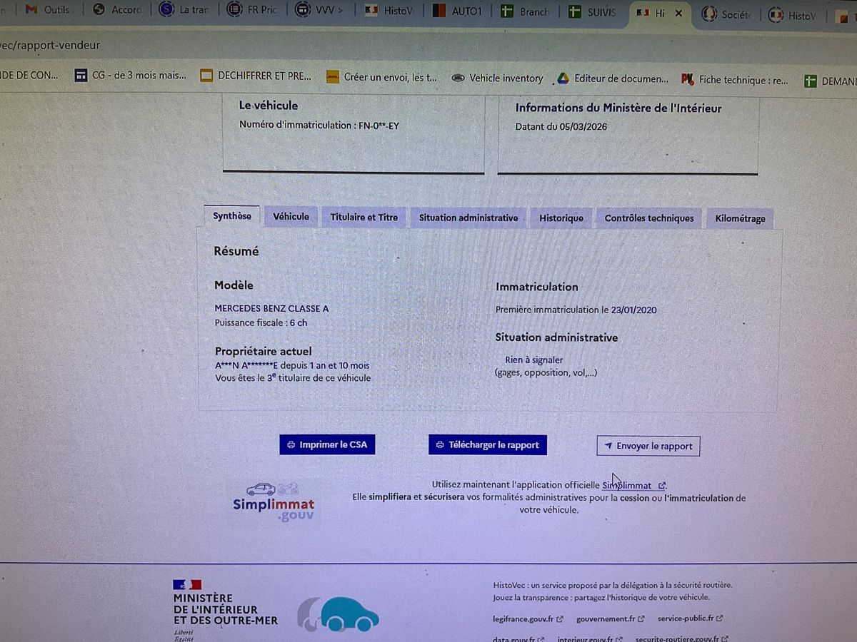 Mercedes-Benz A-Klasse d'occasion