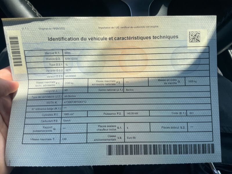 BMW 5er 520d xDrive M Sport — zdjęcie 15