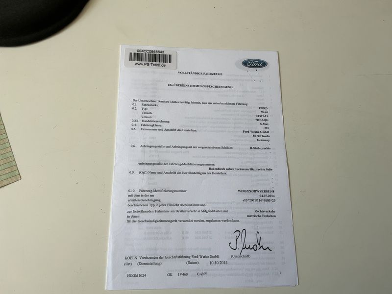 Ford S-Max 2.0 TDCi Business Edition — zdjęcie 16