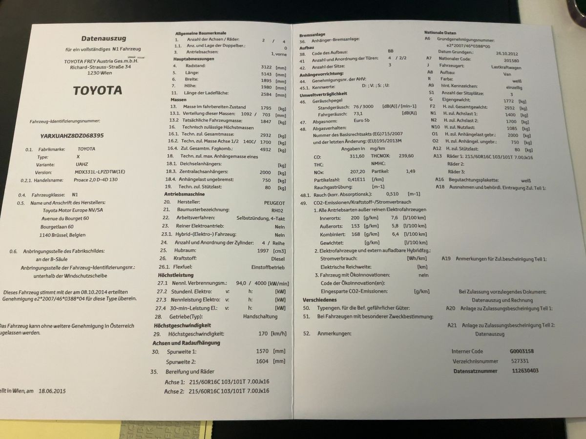 Toyota ProAce d'occasion