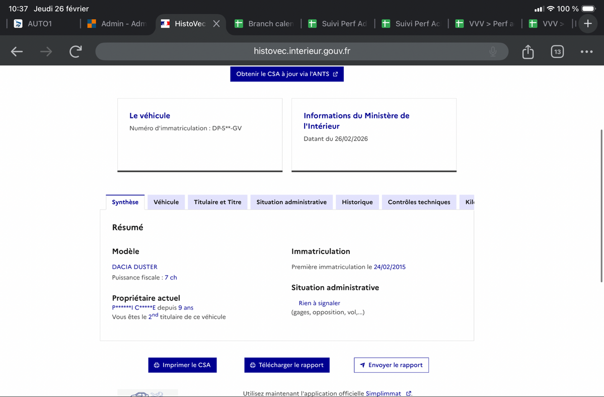 Dacia Duster d'occasion
