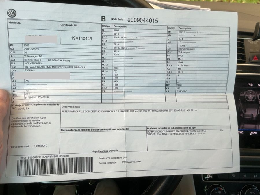 Volkswagen Tiguan d'occasion
