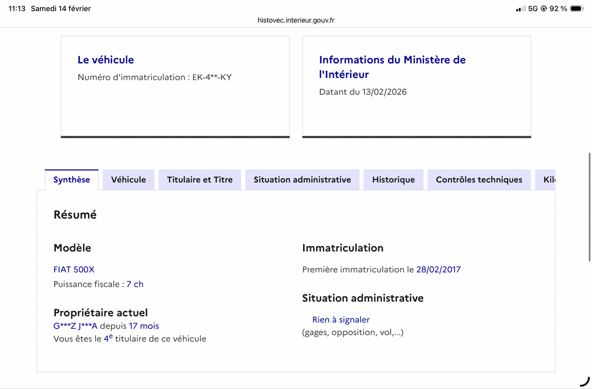 Fiat 500X d'occasion