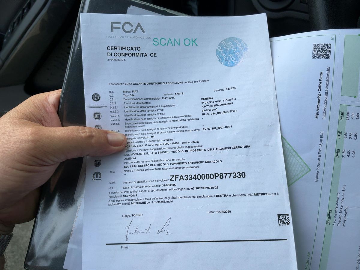 Fiat 500X d'occasion