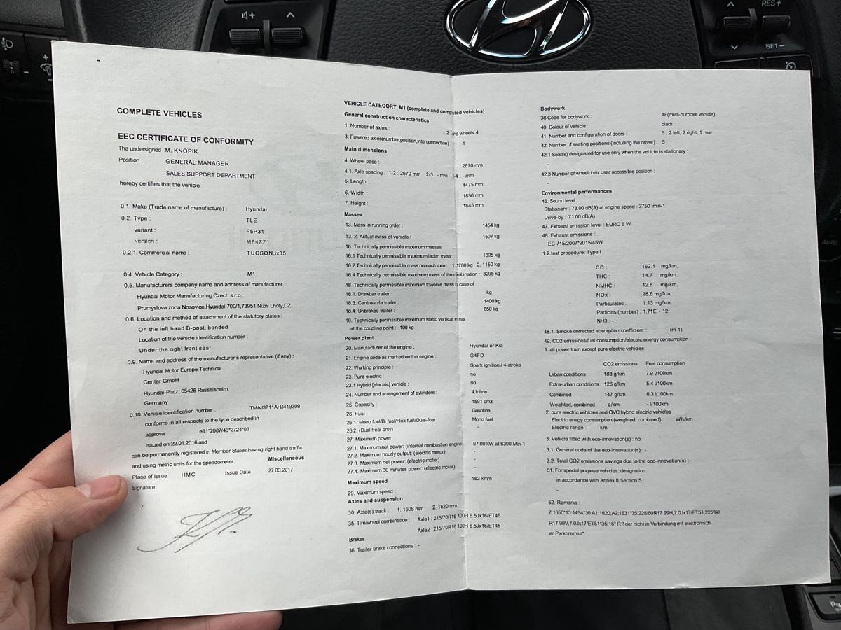 Hyundai Tucson d'occasion